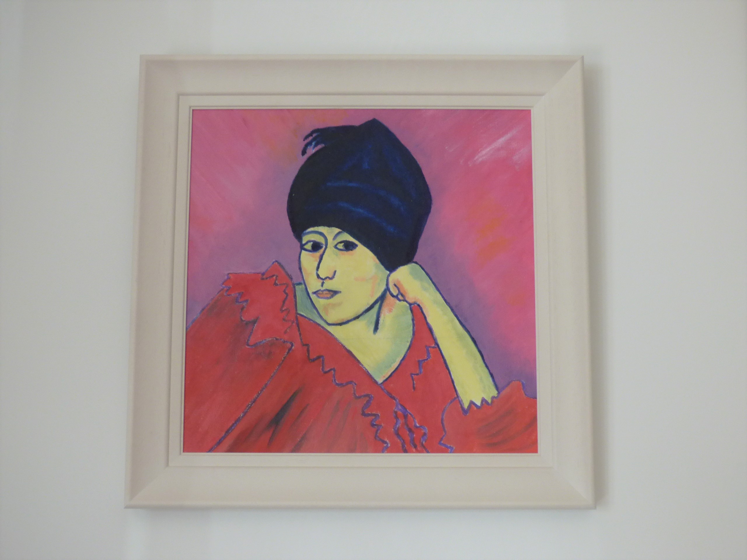 Lady in Blue Turban, 2019